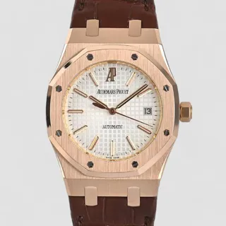 Audemars Piguet Royal Oak 15300OR.OO.D088CR.02 39mm Rose gold Silver