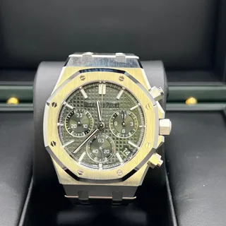 Audemars Piguet Royal Oak 26240ST.OO.1320ST.08 41mm Stainless steel Green