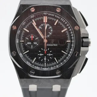 Audemars Piguet Royal Oak Offshore 26400AU.OO.A002CA.01 44mm Carbon fiber and Ceramic and Titanium Black