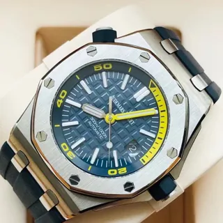 Audemars Piguet Royal Oak Offshore Diver 15710ST.OO.A027CA.01 ( OAK  ) 42mm Stainless steel Blue