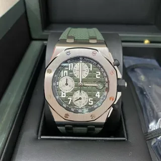 Audemars Piguet Royal Oak Offshore 26238TI.OO.A056CA.01 42mm Titanium Green