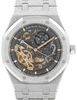 Audemars Piguet Royal Oak 15407BC.GG.1224BC.01 41mm White gold Gray