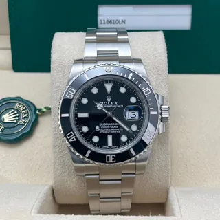 Rolex Submariner Date 116610LN 40mm Stainless steel Black