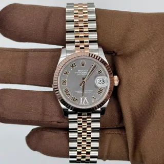 Rolex Datejust 31 278271 Rose gold and Stainless steel Gray