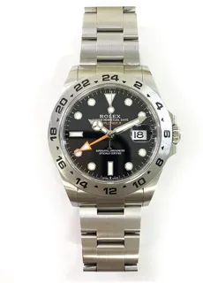 Rolex Explorer II 226570-0002 42mm Stainless steel Black