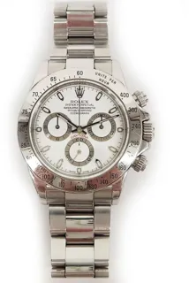 Rolex Cosmograph Daytona 116520 Stainless steel White