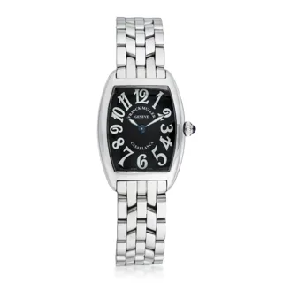 Franck Muller Casablanca 1752 QZ 25mm Stainless steel Black