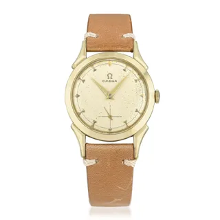 Omega 388.429 Gold-plated White