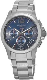 Longines Conquest V.H.P. L3.717.4.96.6 Stainless steel Blue