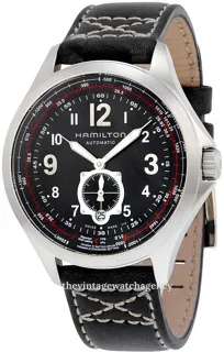 Hamilton Khaki Field H76655733 Stainless steel Black