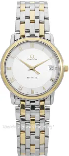 Omega De Ville 4310.32.00 34mm Yellow gold and Stainless steel Silver