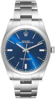 Rolex Oyster Perpetual 114300-0003 39mm Stainless steel Blue