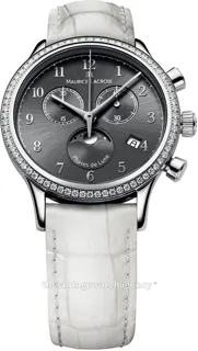 Maurice Lacroix Les Classiques LC1087-SD501-820-1 38mm brushed/polished steel Gray