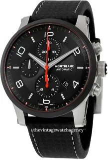 Montblanc TimeWalker 112604 43mm Ceramic and Stainless steel Black