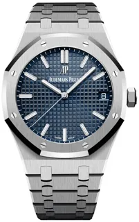 Audemars Piguet Royal Oak 15510BC.OO.1320BC.02 41mm White gold Blue