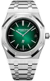 Audemars Piguet Royal Oak 16202PT.OO.1240PT.01 Platinum Green