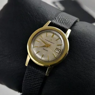 Eterna Matic 1444U 24.5mm Yellow gold and Stainless steel