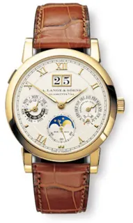 A. Lange & Söhne Langematik Perpetual 310.021 Yellow gold Champagne