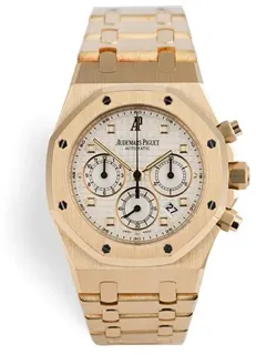 Audemars Piguet Royal Oak 25960BA.OO.1185BA.01 Yellow gold White