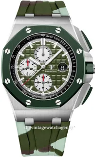 Audemars Piguet Royal Oak Offshore 26400SO.OO.A055CA.01 Stainless steel Green