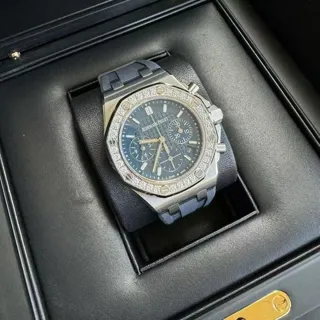 Audemars Piguet Royal Oak Offshore Lady 26231ST 37mm Stainless steel Blue