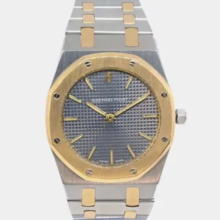 Audemars Piguet Royal Oak Stainless steel and 18k yellow gold Black