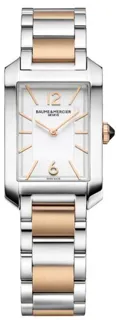 Baume & Mercier Hampton 10751 22mm Stainless steel Gray