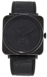 Bell & Ross BR S BRS-98-PBC 38mm Ceramic Black