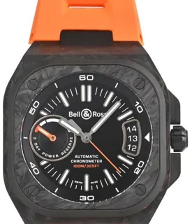 Bell & Ross Instruments BRX5R-BO-TC/SRB 41mm Carbon fiber Black