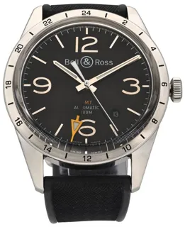 Bell & Ross Vintage BR 123-93 41mm Stainless steel Black