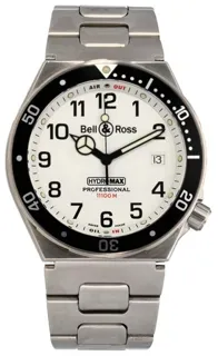 Bell & Ross 400 40mm Stainless steel White