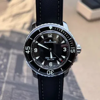 Blancpain Fifty Fathoms 5015-1130-52 45mm Stainless steel Black