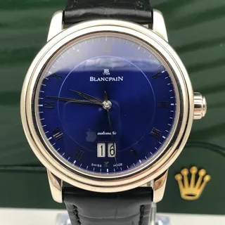 Blancpain Fifty Fathoms 6850-1540-55 38mm White gold Blue