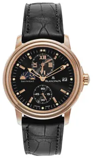 Blancpain Léman 2160-3630-53B Rose gold Silver