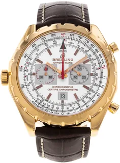 Breitling Chrono-Matic H41360 Rose gold Silver