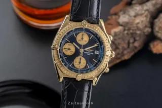 Breitling Chronomat K13048 Yellow gold Black