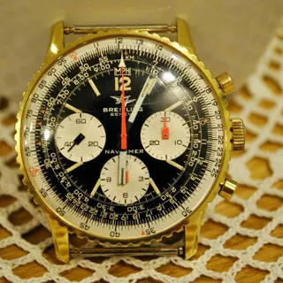 Breitling Navitimer 806 41mm Yellow gold Black