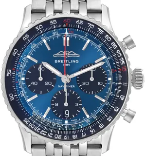 Breitling Navitimer AB0139241C1A1 41mm Stainless steel Blue