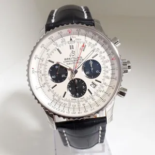 Breitling Navitimer Rattrapante AB0311 45mm Stainless steel White