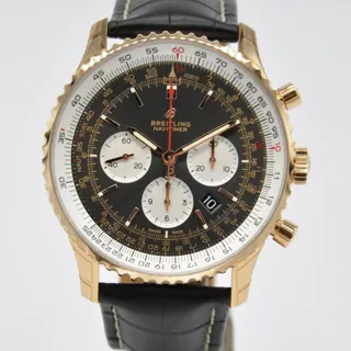 Breitling Navitimer RB0127121F1P1 46mm Red gold Gray