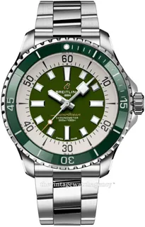 Breitling Superocean A17376A31L1A1 Stainless steel Green