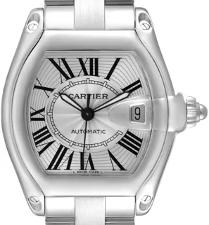 Cartier Roadster W62025V3 Stainless steel Silver