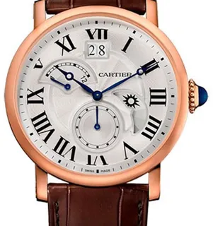 Cartier Rotonde de Cartier W1556240 42mm Rose gold Silver