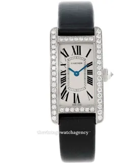 Cartier Tank Américaine WB707331 18k white gold Silver