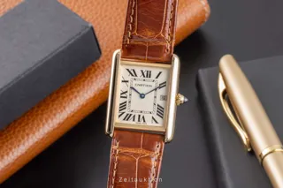 Cartier Tank W1529756 18k yellow gold