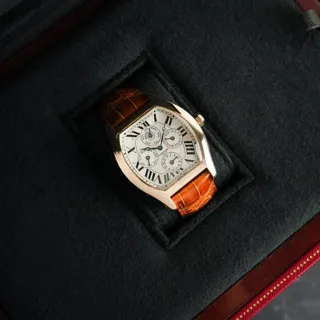 Cartier Tortue RG 2666 38mm Rose gold White