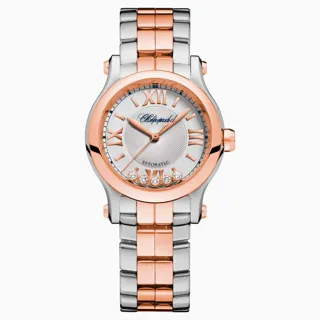 Chopard Happy Sport 278573-6002 Yellow gold and Stainless steel Silver