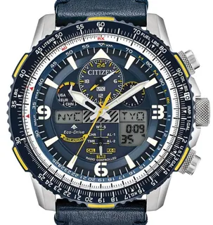 Citizen Eco-Drive JY8078-01L 45.5mm Stainless steel Blue