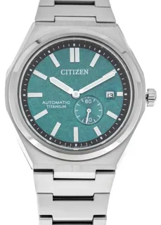 Citizen NJ0180-80X 40mm Titanium Green