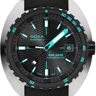 Doxa Sub 830.10.241.20 42.5mm Stainless steel Black